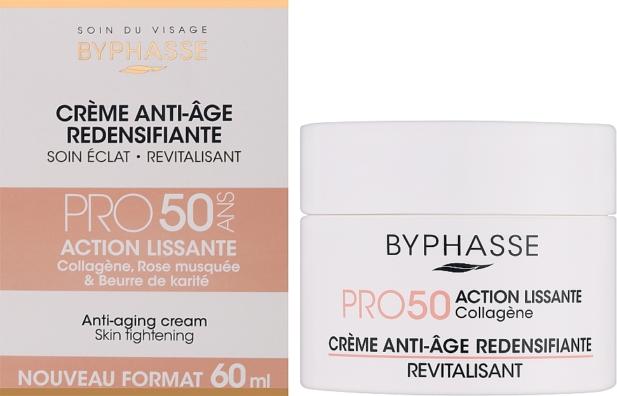 Anti-Aging-Gesichtscreme - Byphasse Anti-Aging Cream Pro50 Skin Tightening — Bild N2