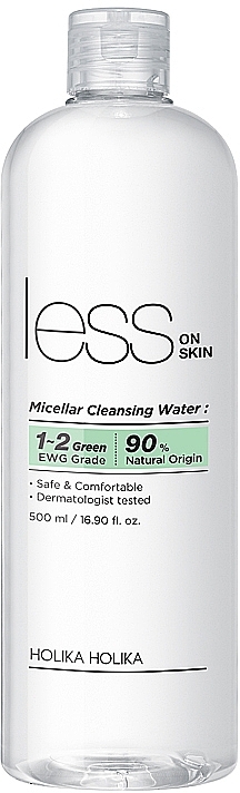 Mizellenwasser - Holika Holika Less On Skin Micellar Cleansing Water — Bild N1