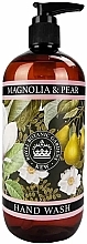 Düfte, Parfümerie und Kosmetik Flüssige Handseife mit Magnolie und Birne - The English Soap Company Kew Gardens Magnolia & Pear Hand Wash