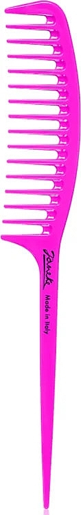 Haarkamm 82826 rosa - Janeke Fashion Comb For Gel Application Pink Fluo  — Bild N1