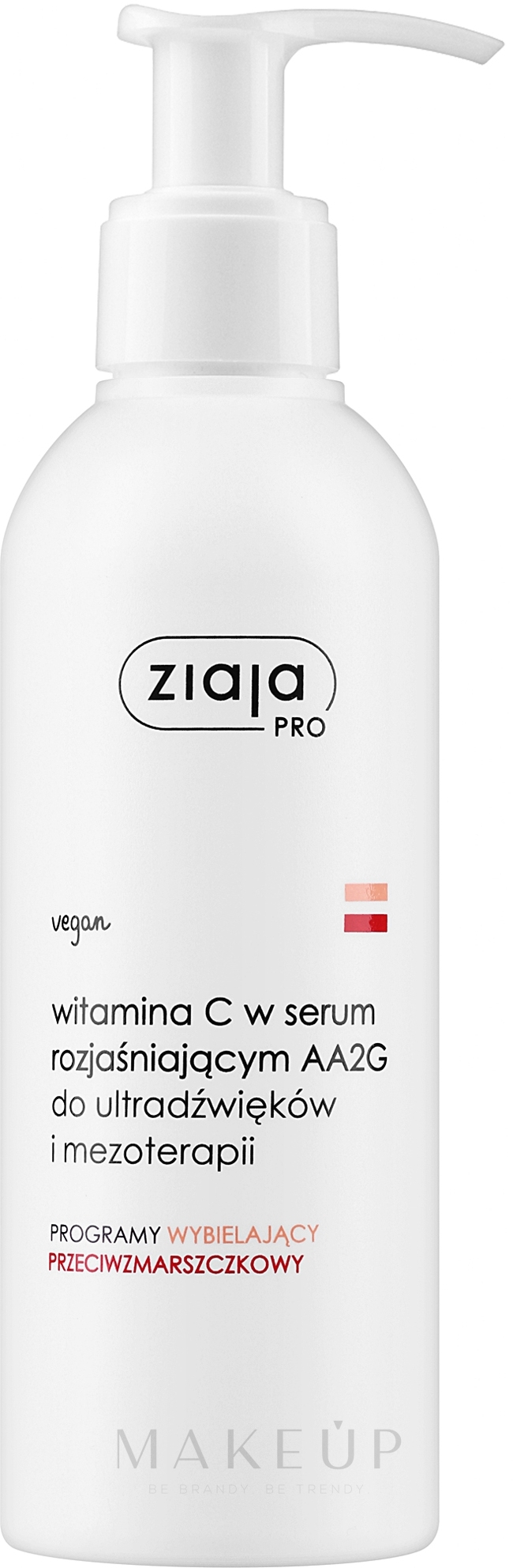 Aufhellendes Gesichtsserum mit Vitamin C - Ziaja Pro Vitamin C in Serum AA2G — Bild 200 ml