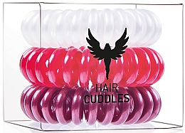 Düfte, Parfümerie und Kosmetik Haargummis 3 St. - HH Simonsen Hair Cuddles Red, Dark Red, Pearl