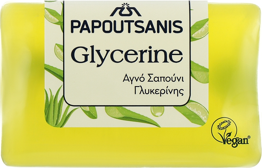 Tonisierende Glyzerinseife mit Aloeduft - Papoutsanis Glycerine Soap — Bild N1
