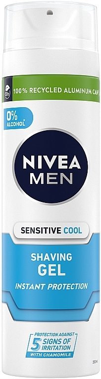 Rasiergel mit kühlendem Effekt - NIVEA MEN Sensitive Cool Barber Shaving Gel — Foto N3