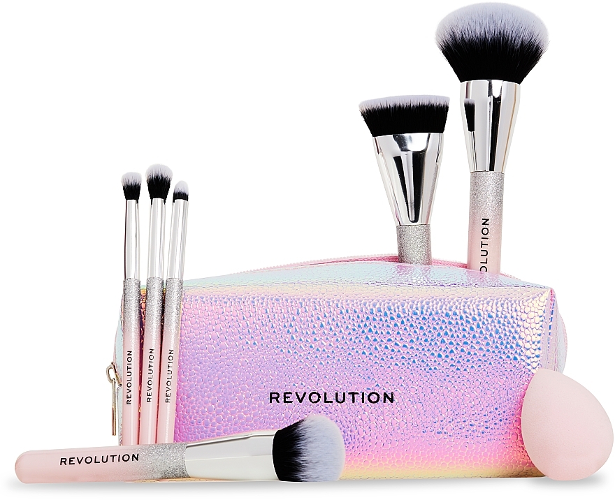 Make-up Pinselset 8-tlg.  - Makeup Revolution Glam Up Brush Gift Set — Bild N1