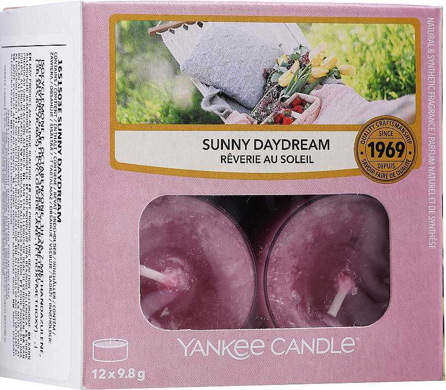 Duftende Teekerzen 12x9.8 g - Yankee Candle Sunny Daydream — Bild N1