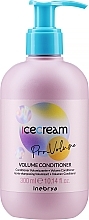 Düfte, Parfümerie und Kosmetik Feuchtigkeitsspendender Conditioner für dünnes Haar - Inebrya Ice Cream Pro-Volume Conditioner