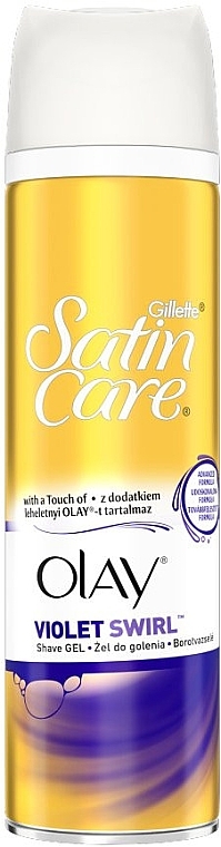 Rasiergel für Damen - Gillette Satin Care Olay Violet Swirl — Bild N3