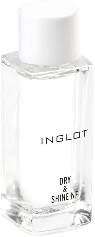 Nagellack-Schnelltrocknungstropfen - Inglot Dry & Shine NF (Refill)  — Bild N1