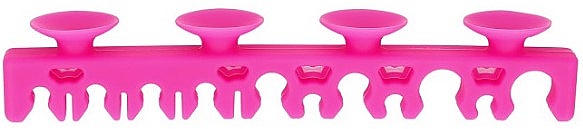 Pinseltrockner aus Silikon pink - Mimo Makeup Brush Drying Rack Hot Pink — Bild N3