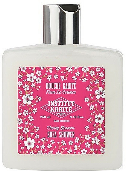 Feuchtigkeitsspendendes und schützendes Duschgel mit Sheabutter und Kirschblütenduft - Institut Karite Fleur de Cerisier Shea Shower Cherry Blossom — Bild N1