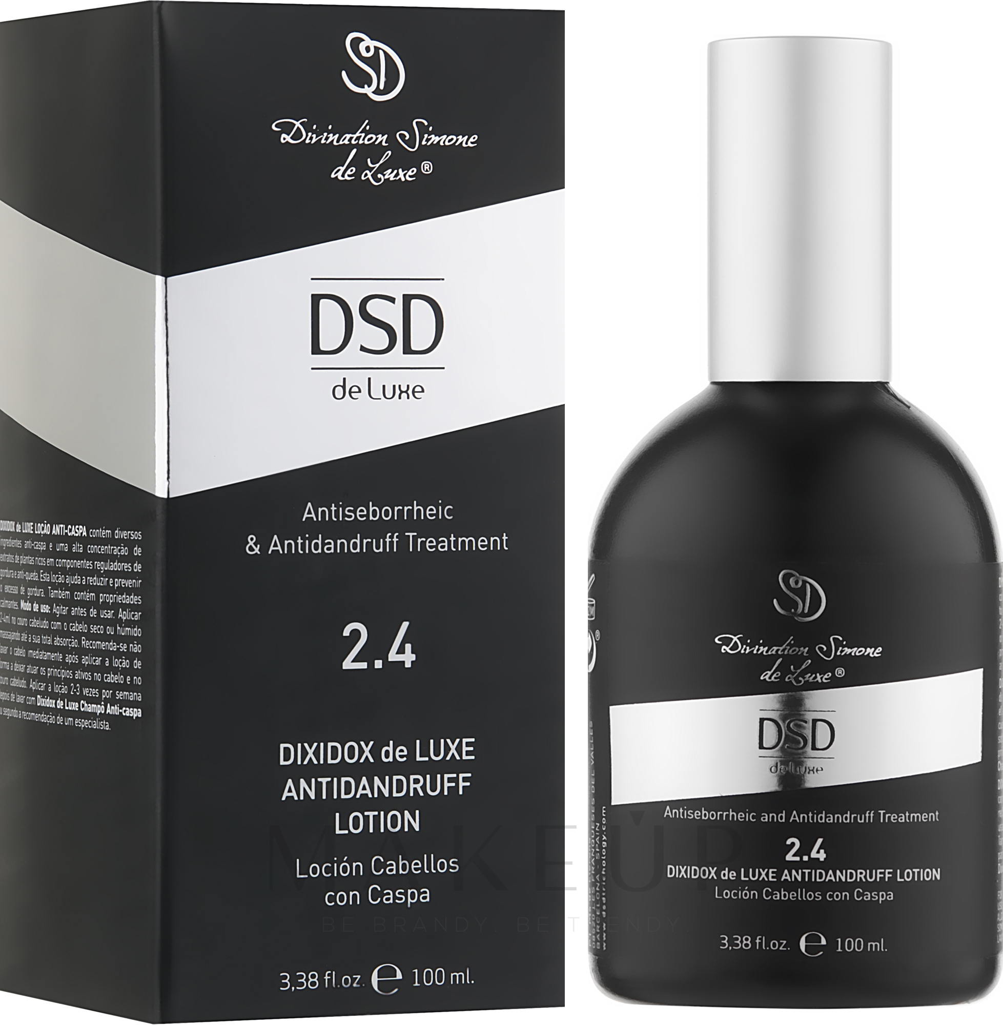 Anti-Schuppen Haarlotion № 2.4 - Divination Simone De Luxe Dixidox DeLuxe Antidandruff Lotion — Bild 100 ml