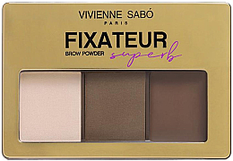 Düfte, Parfümerie und Kosmetik Augenbrauen-Palette - Vivienne Sabo Fixateur Superb