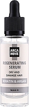 Düfte, Parfümerie und Kosmetik Regenerierendes Serum - Arganove Regenerating Serum Dry And Damage Hair Leave-in