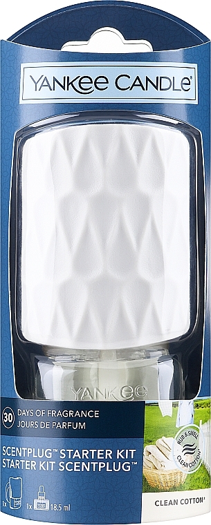 Elektrischer Lufterfrischer Clean Cotton - Yankee Candle — Bild N1