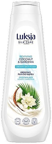 Badeschaum mit Kokosnuss und Gardenie - Luksja Reviving Coconut & Gardenia Creamy Bath Foam — Bild N1