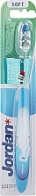 Weiche Zahnbürste blau mit Bär - Jordan Individual Clean Soft — Bild N1
