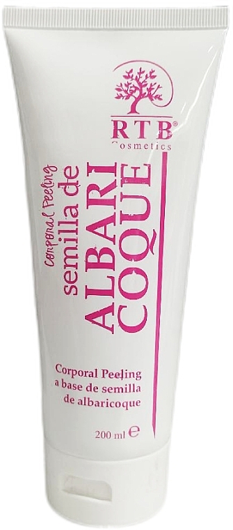 Körperpeeling mit Aprikosenkernen - RTB Cosmetics Body Exfoliator Apricot — Bild N1