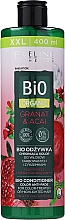 Regenerierender und weichmachender Conditioner für coloriertes Haar mit Granatapfel und Acai-Beere - Eveline Cosmetics Bio Organic Pomegranate & Acai Color Anti-Fade Conditioner — Bild N1