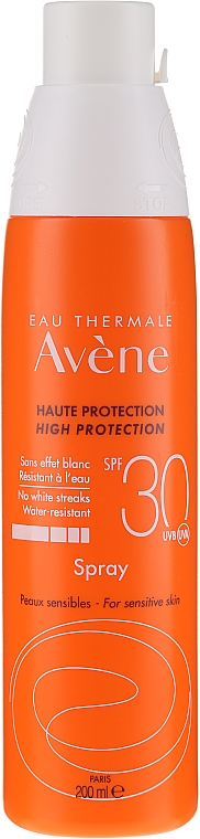 Sonnenschutzspray für empfindliche Haut SPF 30 - Avene Solaires Haute Protection Spray SPF 30 — Bild N1