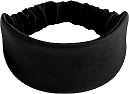 Haarband Satin Classic schwarz - MAKEUP Hair Accessories — Bild N1