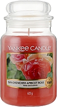 Duftkerze im Glas Sun-Drenched Apricot Rose - Yankee Candle Sun-Drenched Apricot Rose Jar — Bild N3