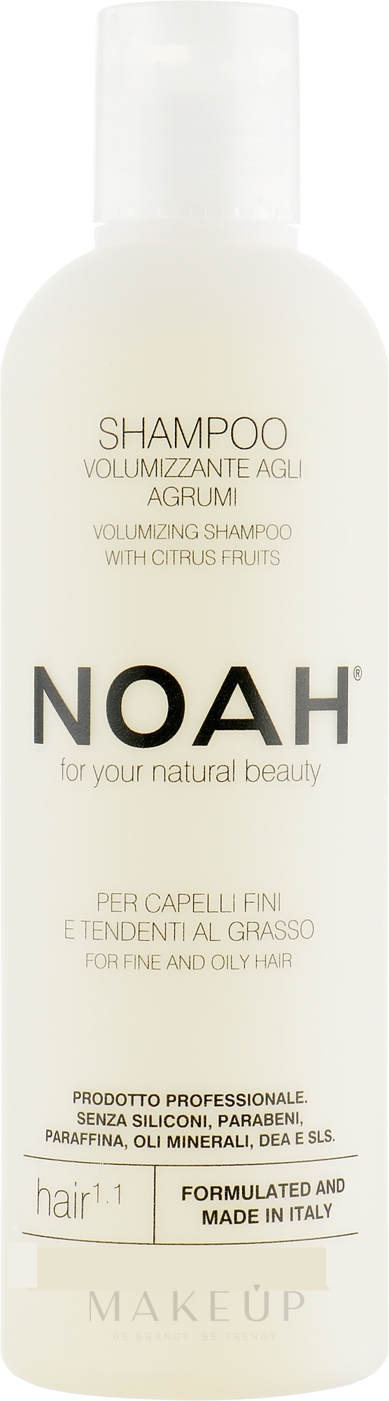 Shampoo mit Zitrusfrüchten für mehr Volumen - Noah — Bild 250 ml