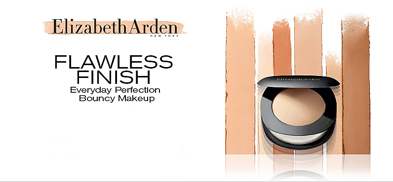 Kompakt-Foundation - Elizabeth Arden Flawless Finish Everyday Perfection Bouncy Makeup — Bild N7