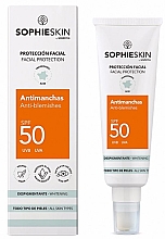 Düfte, Parfümerie und Kosmetik Sonnenschutzcreme für das Gesicht - Sophieskin Anti-Blemishes Face Cream SPF50