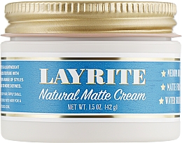 Düfte, Parfümerie und Kosmetik Matte Styling-Creme - Layrite Natural Matte Cream
