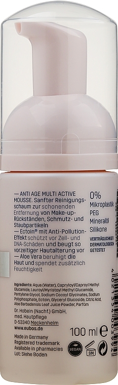 Sanfter Anti-Aging Reinigungsschaum für Gesicht - Eubos Med Anti Age Multi Active Mousse — Foto N2