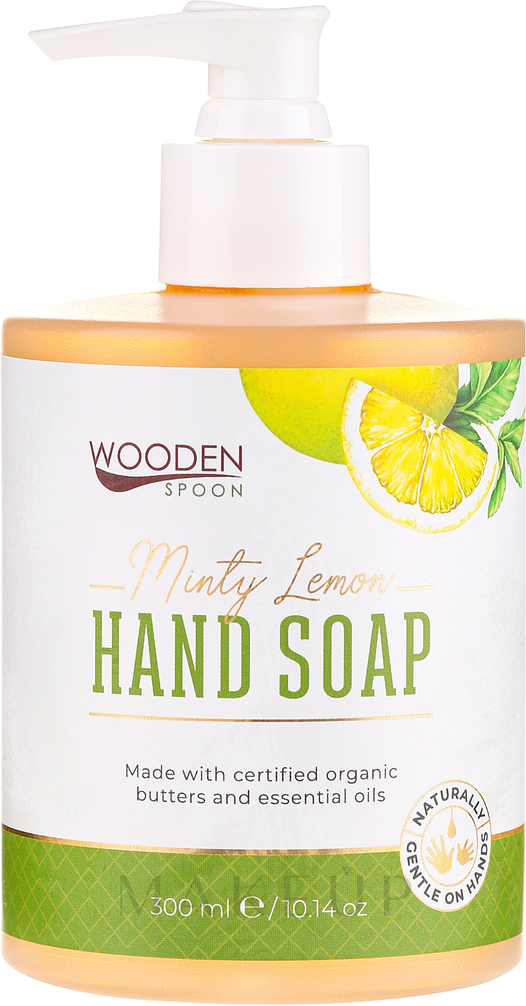 Flüssige Handseife mit Minze und Zitrone - Wooden Spoon Minty Lemon Hand Soap — Bild 300 ml