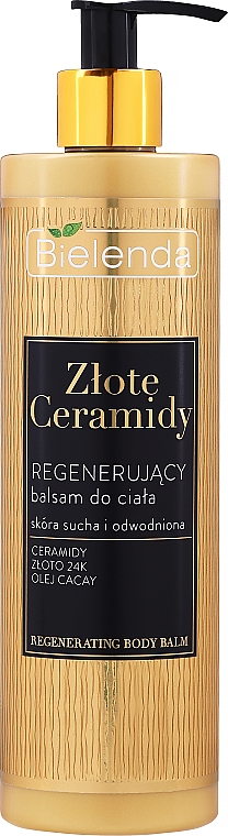 Regenerierende Körperlotion für trockene und dehydrierte Haut - Bielenda Golden Ceramides Regenerating Body Lotion — Bild N1