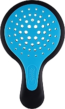 Haarbürste schwarz mit blau - Janeke Superbrush Mini — Bild N2
