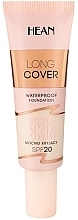 Wasserfeste Foundation - Hean Long Cover Waterproof Foundation SPF20 — Bild N1