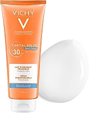 Erfrischende und feuchtigkeitsspendende Sonnenschutzmilch für Körper und Gesicht SPF 30 - Vichy Capital Soleil Hydrating Milk SPF 30 — Bild N4