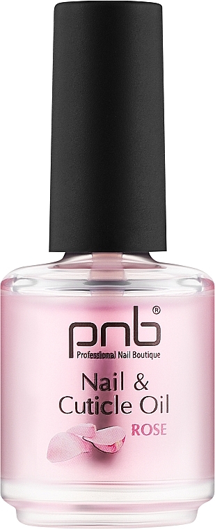 Nagel- und Nagelhautöl mit Rosenduft - PNB Nail & Cuticle Oil Rose — Bild N1