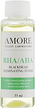 Konzentriertes Tonikum mit Säuren gegen Mitesser und Akne - Amore Bha/Aha Blackhead Eliminating Toner — Bild N2