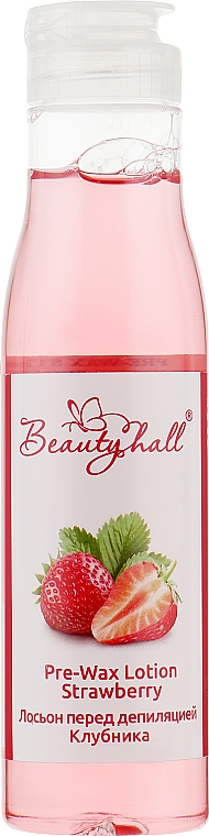 Lotion vor der Enthaarung Erdbeere - Beautyhall Pre-Wax Lotion Strawberry — Bild N1