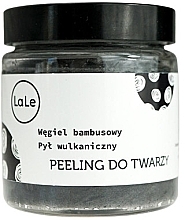 Düfte, Parfümerie und Kosmetik Gesichtspeeling mit Bambuskohle - La-Le Face Peeling
