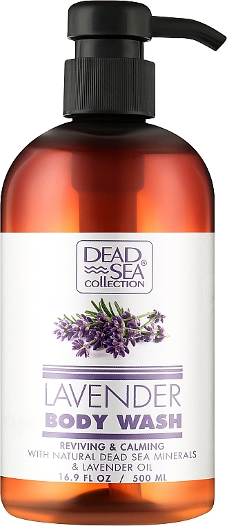 Duschgel mit Mineralien aus dem Toten Meer und Lavendelöl - Dead Sea Collection Lavender Body Wash — Bild N1