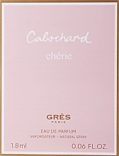 Düfte, Parfümerie und Kosmetik GESCHENK! Gres Cabochard Cherie - Eau de Toilette (Probe)