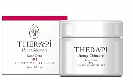 Düfte, Parfümerie und Kosmetik Pflegende, verjüngende und feuchtigkeitsspendende Creme für Gesicht, Hals und Dekolleté mit Hagebuttenöl, Sheabutter und Honig - Therapi Honey Skincare