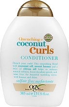 Düfte, Parfümerie und Kosmetik Haarspülung für lockiges Haar mit Kokosöl und Honig - OGX Coconut Curls Conditioner