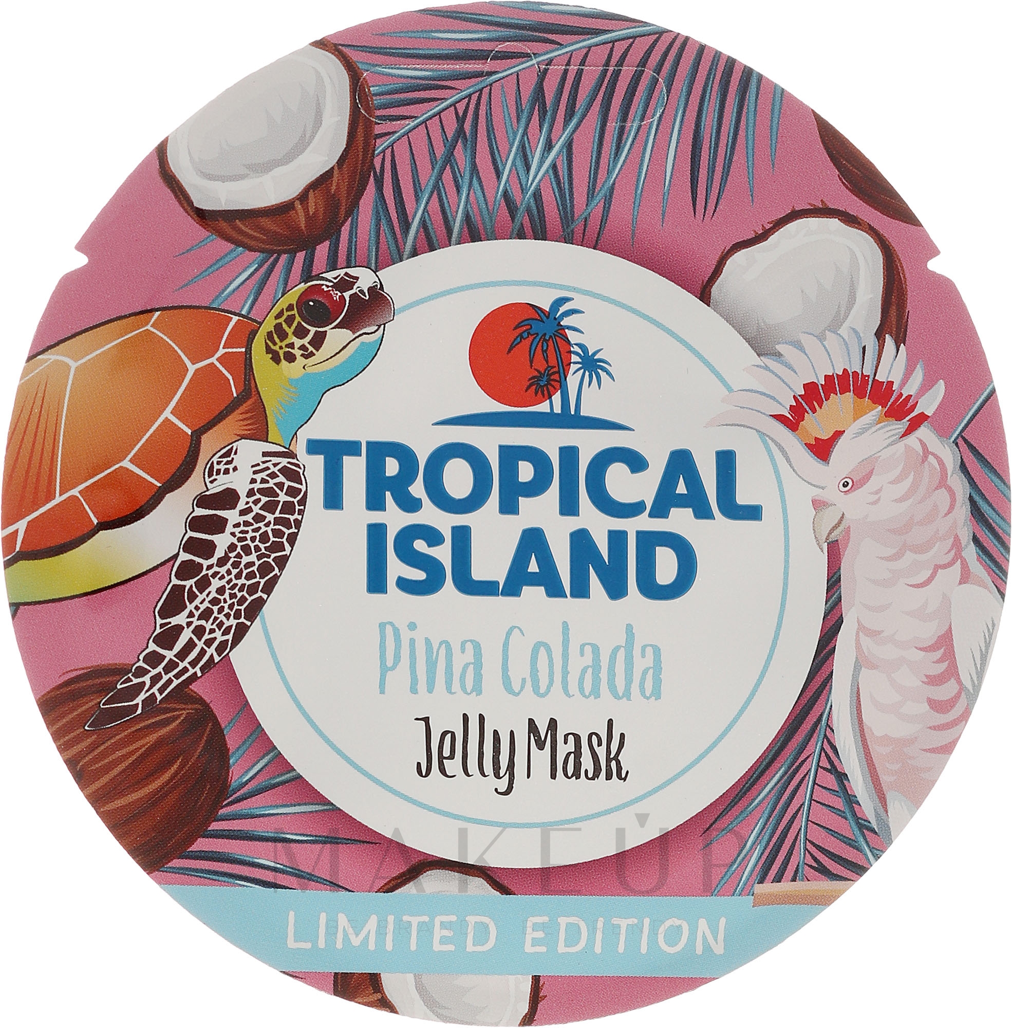 Gelee-Maske für das Gesicht mit Aroma von Pina Colada - Marion Tropical Island Pina Colada Jelly Mask — Foto 10 g
