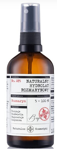 Natürliches Rosmarinhydrolat - Bosqie Natural Hydrolat Rosemary — Bild N1