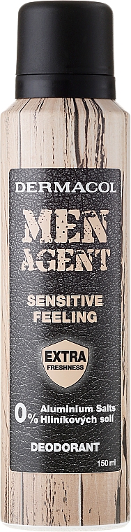 Deospray - Dermacol Men Agent Sensitive Feeling Deodorant — Bild N1
