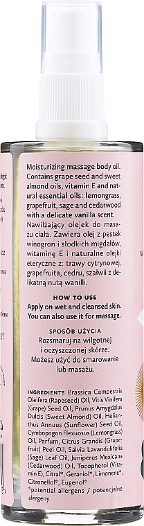 Natürliches Massageöl mit Zitronengras und Vitamin E - Hagi Bali Holiday Natural Massage Oil — Bild N2