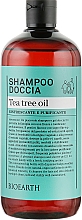 Düfte, Parfümerie und Kosmetik 2in1 Shampoo und Duschgel mit Teebaumextrakt - Bioearth Tea Tree Shampoo & Body Wash