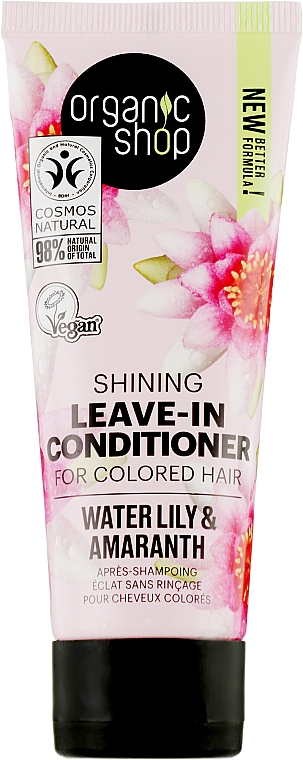 Leave-in-Conditioner für das Haar mit Seerose und Amaranth - Organic Shop Leave-In Conditioner — Bild N1